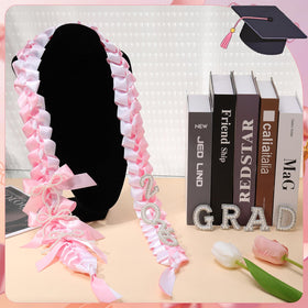 JATEBI 59-inch lei is versatile as necklace, cap adornment, or prop.