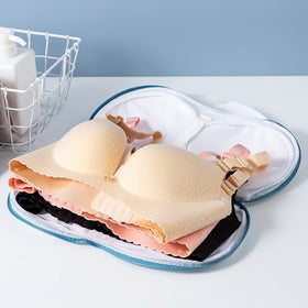 Jatmira honeycomb mesh bra wash bag allows thorough rinsing and airflow