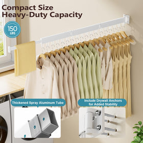 Jauree drying rack arm rotation enables flexible drying directions