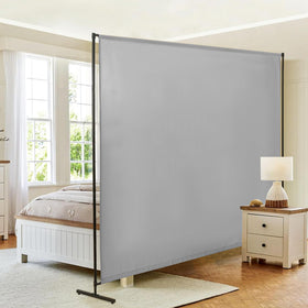 JAUZVIL room divider showing 71 by 71 inches for privacy in a living space