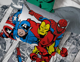 Jay Franco Avengers multi-character print boosts room theme and imagination