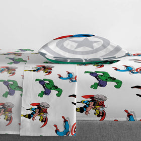Jay Franco Avengers pillowcase pair adds vibrant accents and easy laundering