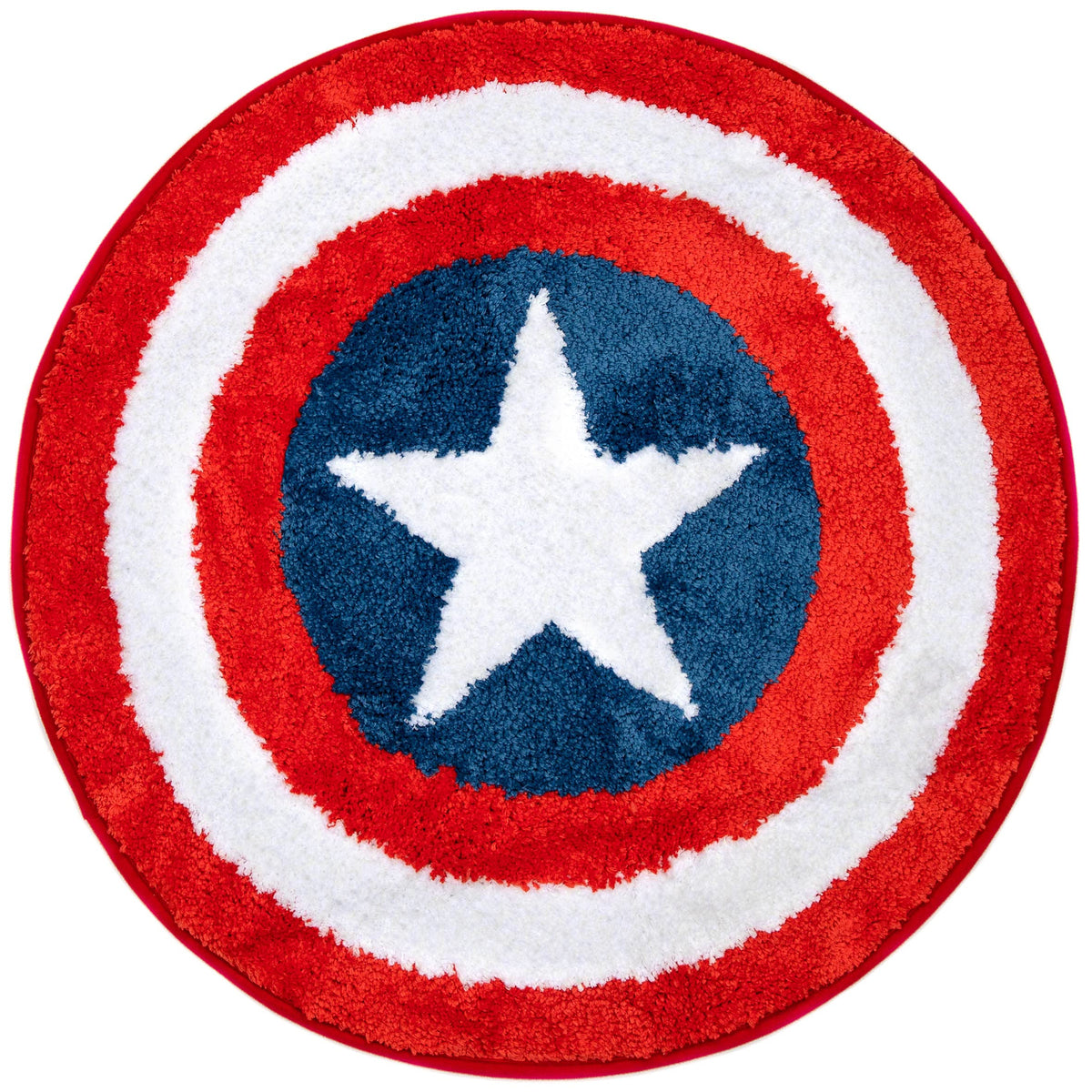 Jay Franco Avengers Shields Iron Man logo print adds vibrant hero detail