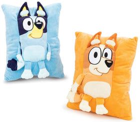 Jay Franco Bluey Bingo Snuggle Pillow enhances any bedroom with playful character.