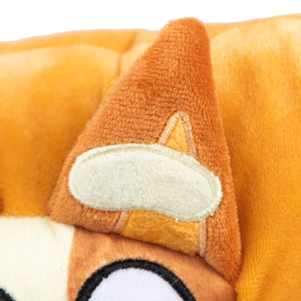 Jay Franco Bluey Bingo Snuggle Pillow spot-clean only for easy upkeep.