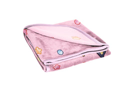 Bluey plush throw as kid room decor adds playful color