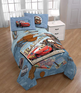 Jay Franco Disney Cars Tune Up radiator-springs design adds energetic room flair