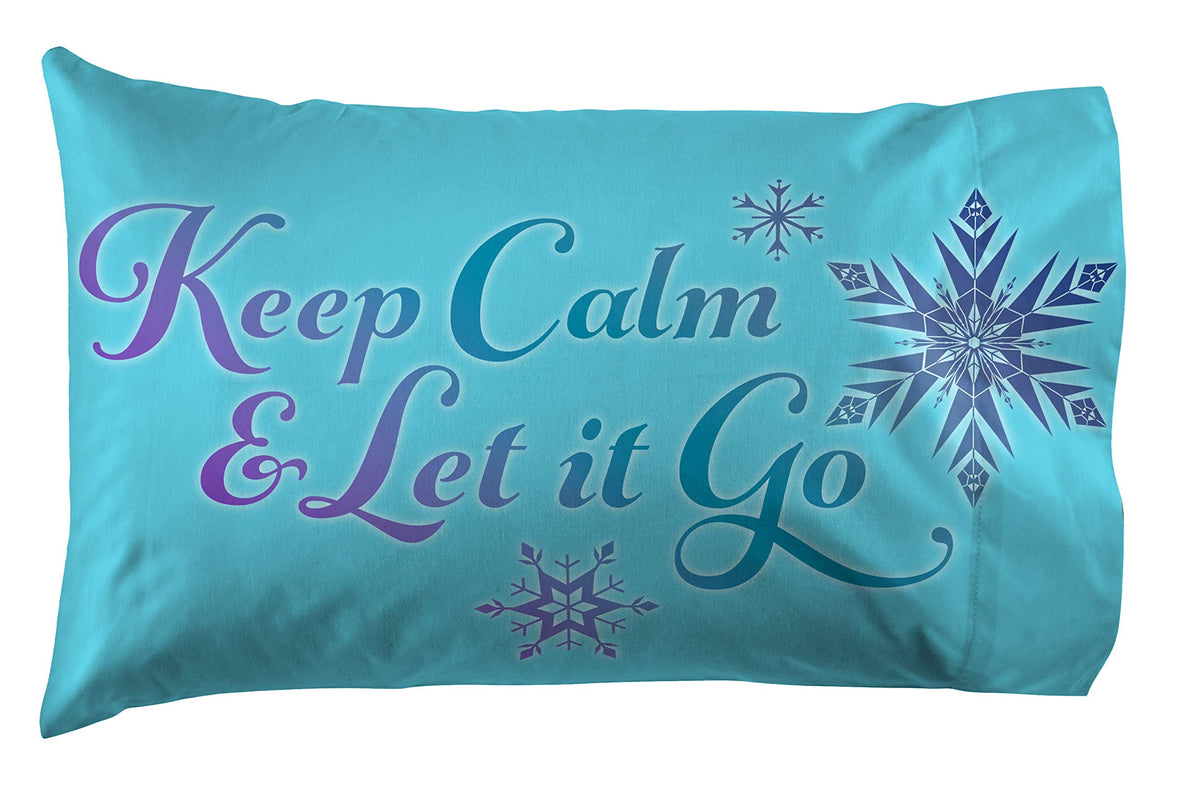 Jay Franco Frozen shams add decorative charm and easy pillow styling