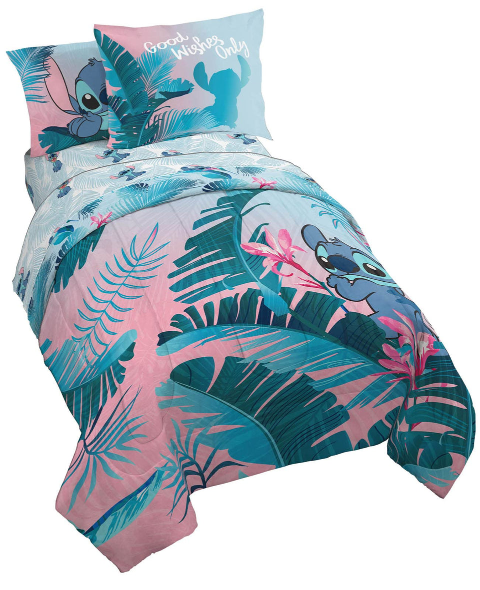 Jay Franco Disney Lilo & Stitch reversible comforter adds playful comfort for bedtime