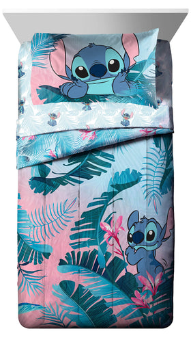 Jay Franco Lilo & Stitch sheet set highlights soft microfiber for cozy nights.