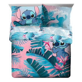 Jay Franco Disney Lilo and Stitch pillowcases add playful pillow styling.