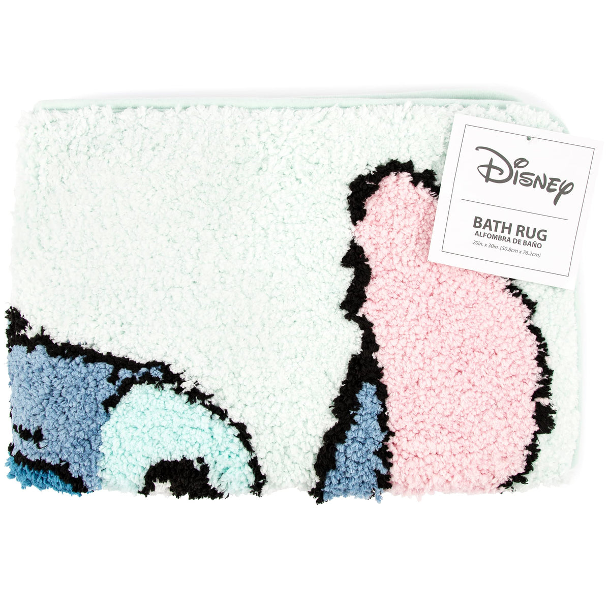 Jay Franco Disney Lilo & Stitch tufted texture adds plush comfort