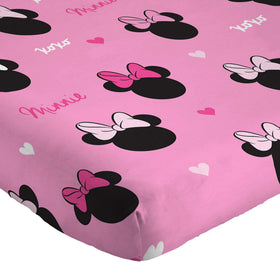 Jay Franco Minnie Mouse twin sheet set machine washable for easy care