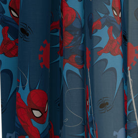 Easy-care polyester fabric from Jay Franco drapes for simple cleaning.