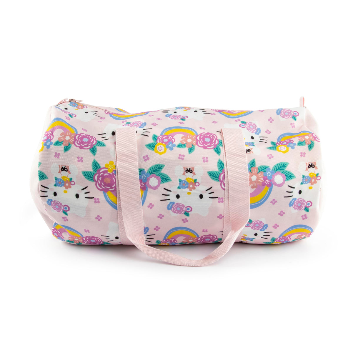 Jay Franco Hello Kitty bonus duffle bag for travel and storage.