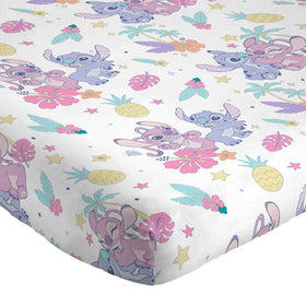 Jay Franco Lilo & Stitch microfiber close-up showing soft breathable fabric