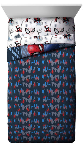 Jay Franco Spider-Man pillowcase features kid-friendly design for easy bedtime routines
