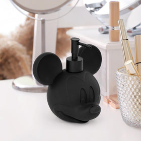 Jay Franco Mickey Mouse dispenser engravings detail for Disney fans.