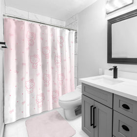 Jay Franco Hello Kitty pattern adds cheerful vibe to any bath