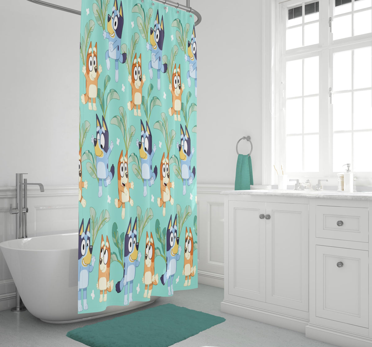 Jay Franco microfiber curtain enables quick machine-wash cleanup after playtime.