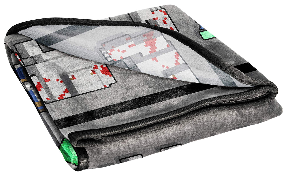 Jay Franco Minecraft Dungeons gift-ready blanket suitable for birthdays and holidays.