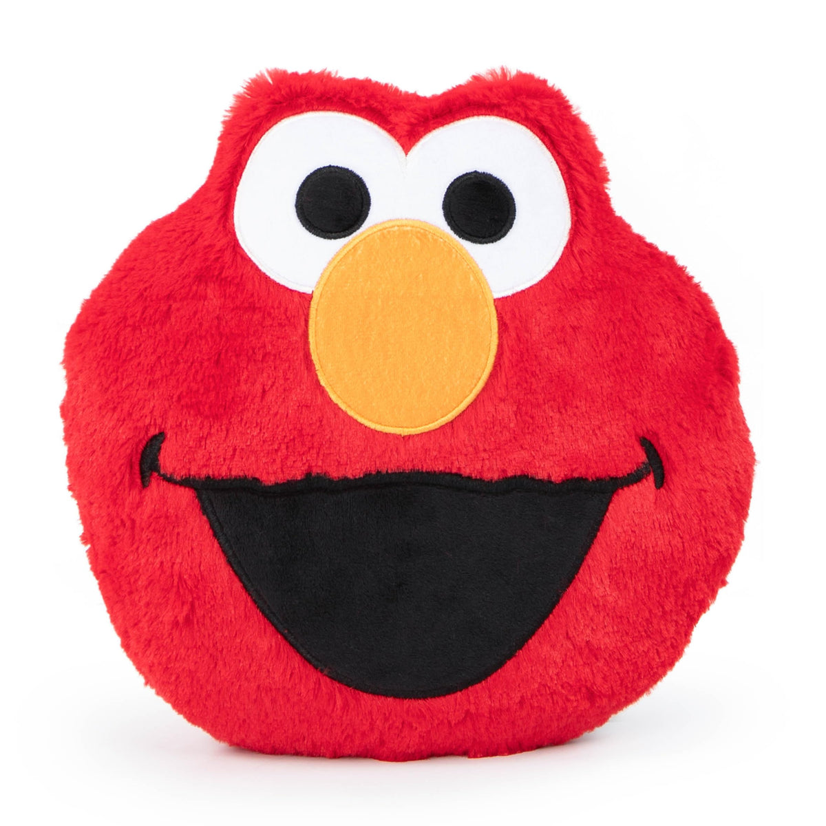 Close-up of Elmo blanket ready for bedtime snuggles.
