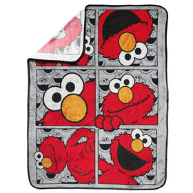Jay Franco Sesame Street soft fleece throw offers plush warmth for bedtime.