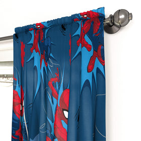 Coordinating Jay Franco Spider-Man bedding to complete a themed kids' room.