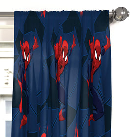 Jay Franco Spider-Man curtain tiebacks two-pack for easy styling.
