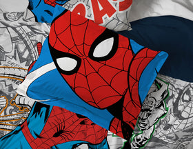 Jay Franco Spiderman Spidey VS twin sham adds coordinated hero charm to bedtime.