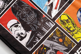 Jay Franco Star Wars blanket featuring Darth Vader, lightweight comfort for couch time.