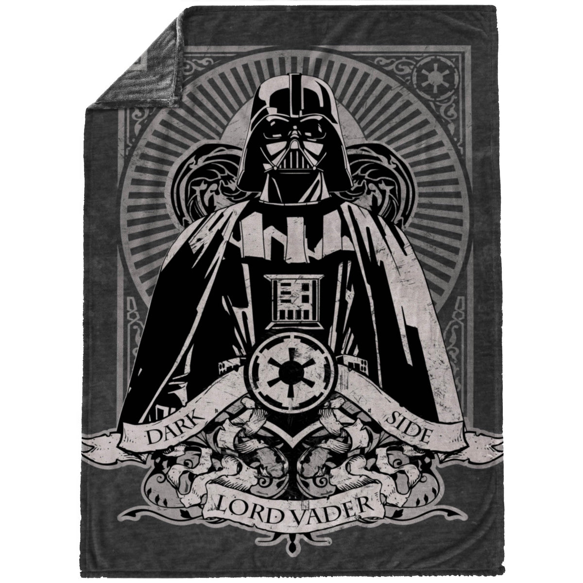 Jay Franco Star Wars Darth Vader throw on bed adding warm decor