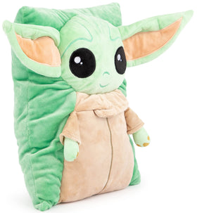 Jay Franco Star Wars Mandalorian Baby Yoda 3D front design ideal for cuddles