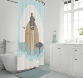 Jay Franco Star Wars curtain fits standard 70x72 inch size