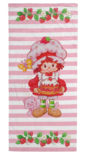 Jay Franco Strawberry Shortcake towel soft 28x58 inches for bath and beach