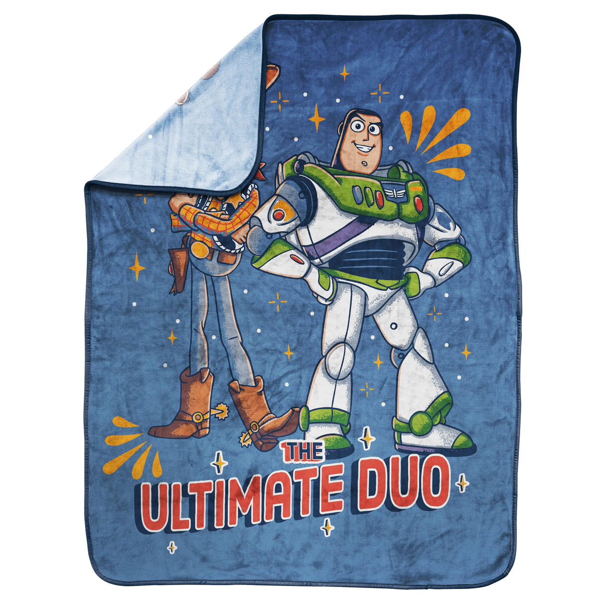 Jay Franco Toy Story decor throw ideal for couches and travel.