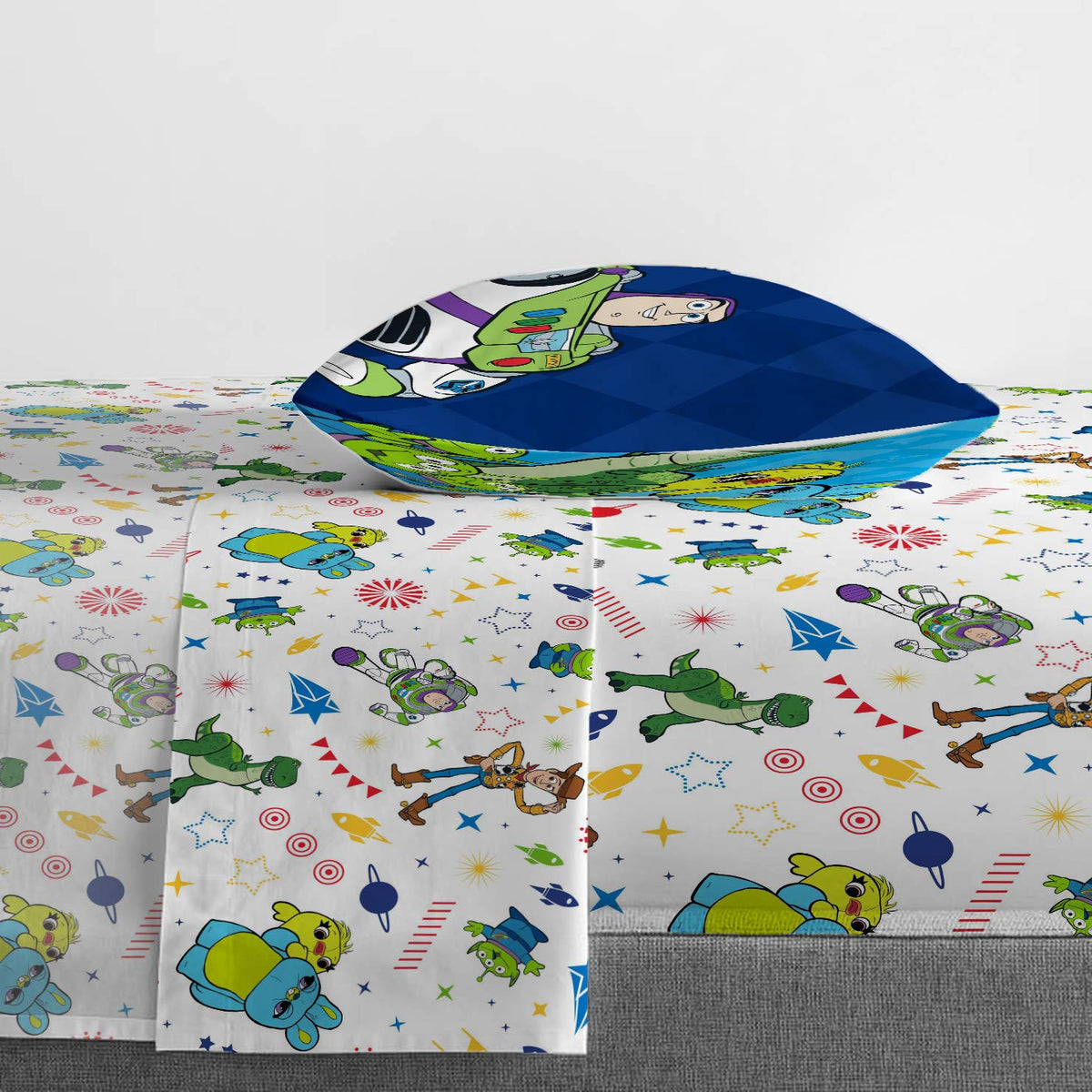Jay Franco Toy Story twin sheet set fitted sheet with deep pockets