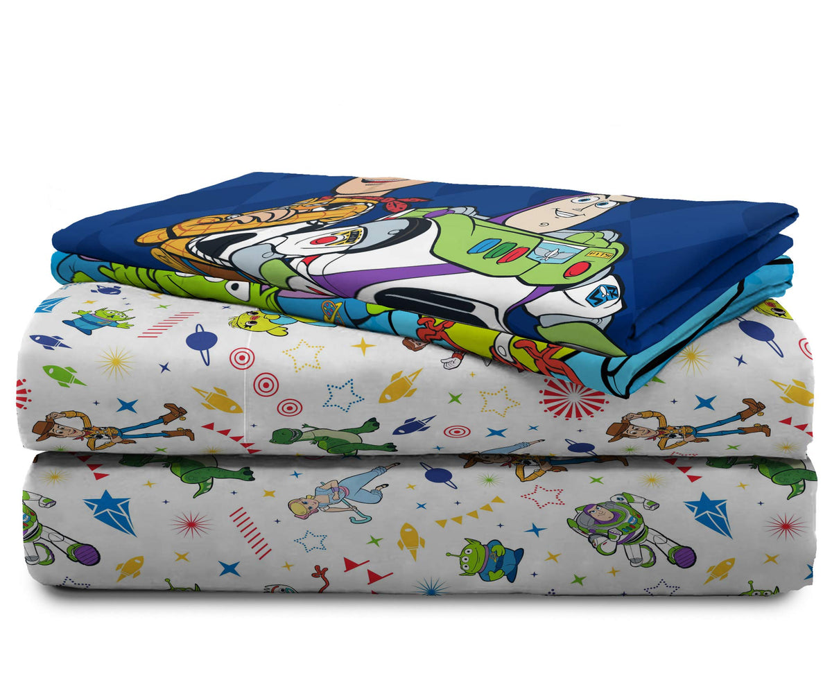 Jay Franco Toy Story vibrant colors stay bright after washing