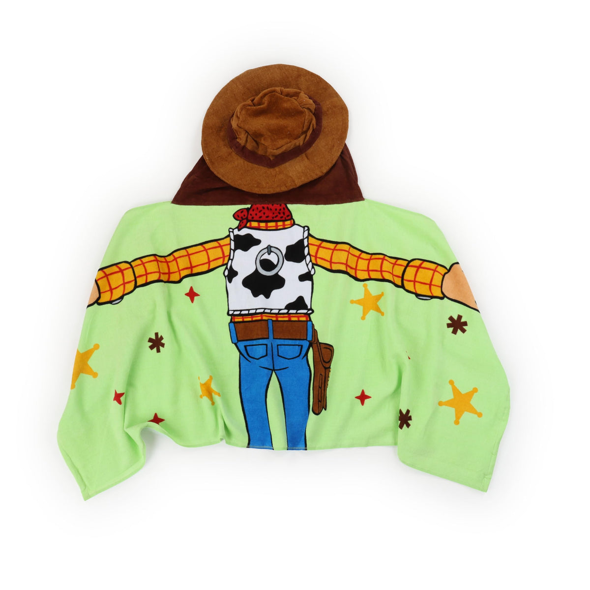 Jay Franco Toy Story Woody sheriff badge accent for imaginative bath time.