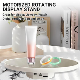 JAYEGT display base with grip pads keeps rotation steady.