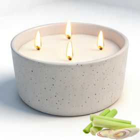 Jayhanvoe citronella candle outdoors 22oz 4-wick, broad burn for patio evenings