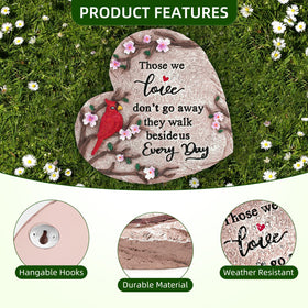 Jazcimdo sympathy garden stone suitable for outdoor spaces and indoor display