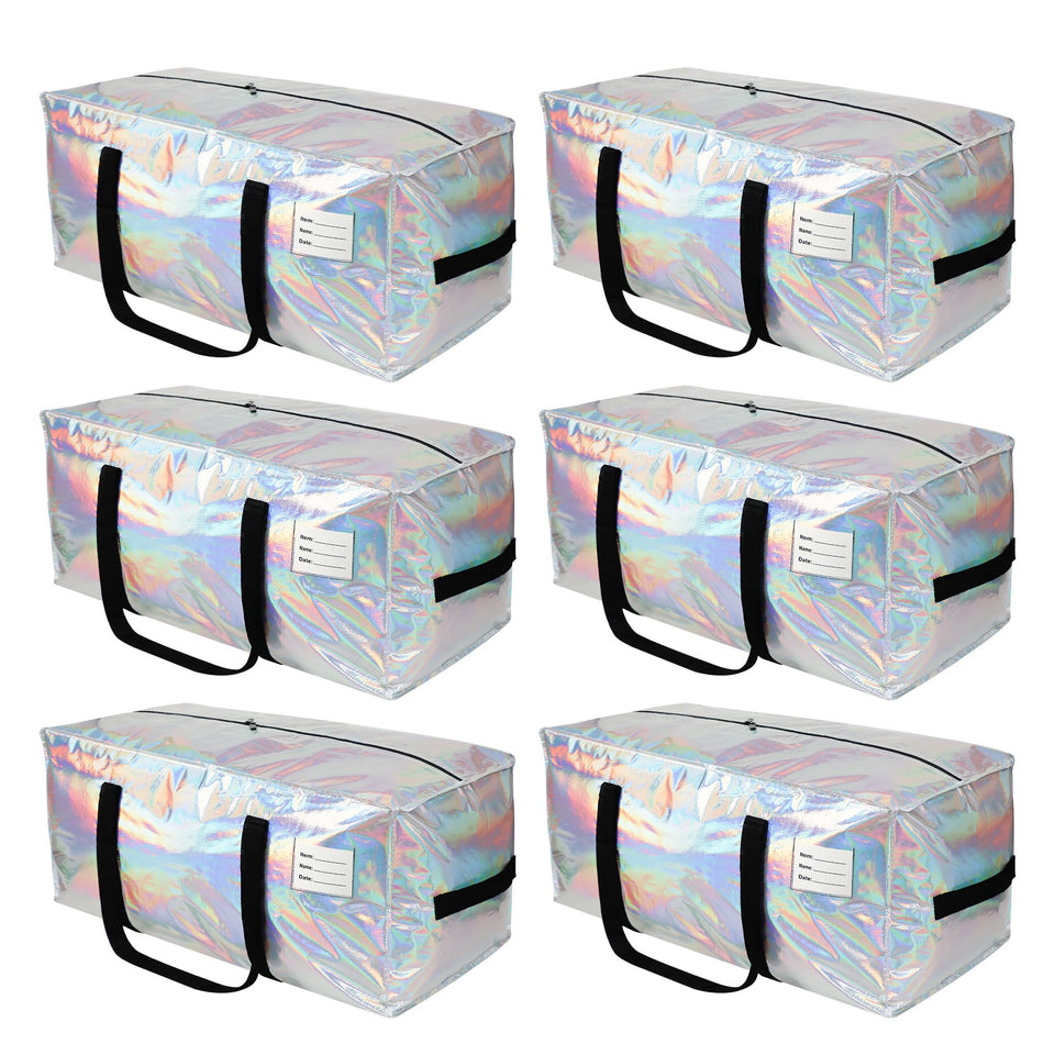JCBZAMZ 93L iridescent moving bag ready for heavy-duty moves