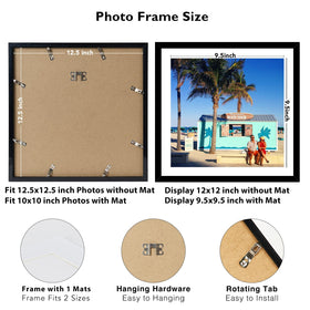 JCJMY 10x10 with mat display for crisp photos and art.