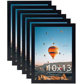 JCJMY 10x13 black frame front view for a clean, modern gallery wall.