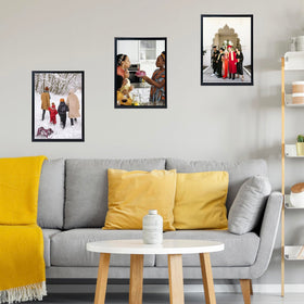 JCJMY 15x22 frame plexiglass close-up reveals safe, clear viewing panel.
