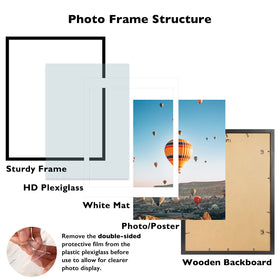 JCJMY 16x20 mat option demonstrates mat ready display for photos