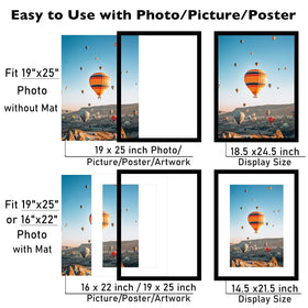 JCJMY 16x22 mat inset showcases photos with a professional mat look.
