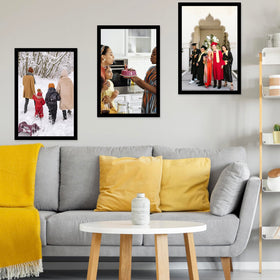 JCJMY 22.375x34 safe plastic plexiglass protects photos from impact.