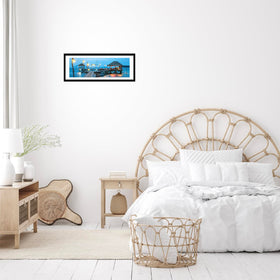 JCJMY 27x9 inch frame adds classic decor to any room.
